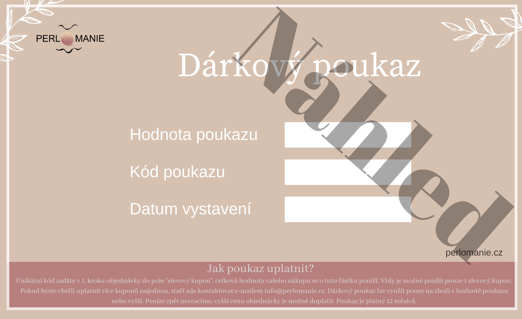 Dárkový poukaz